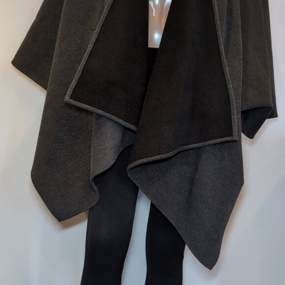 Novelti Oversized Ruana Cape Poncho Sleeve Fall Winter Cardigan Coat - Picture 3 of 13